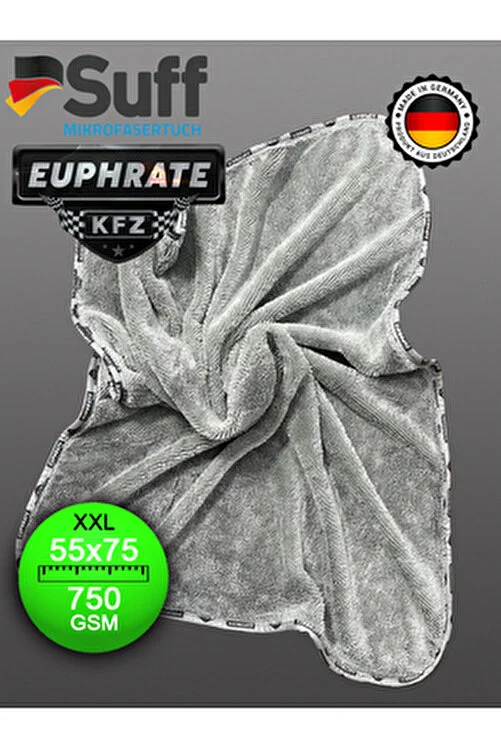 EUPHRATE%20KFZ%2075x55cm%20Alman%20Üretim%20750%20Gsm%20Tank%20Bezi%20Gri-Mavi%20Renk%201%20ADET